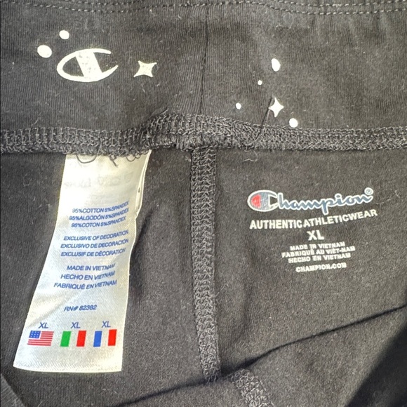 Champion leggings girls xl stretch stars pull on - Picture 3 of 3